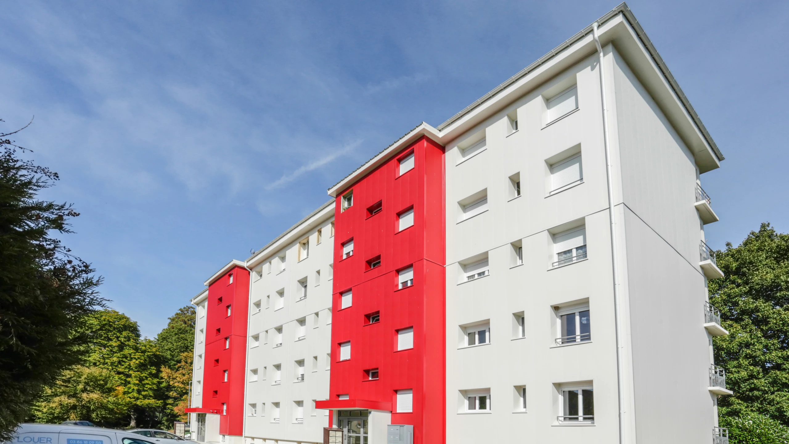 Isolation Logements collectifs à Charny (89) - Résidence - Avenue Pierre Curie