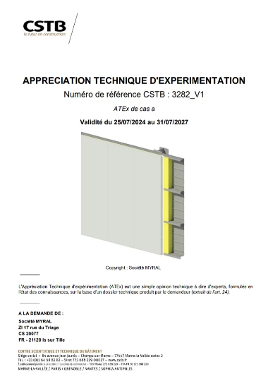 ATEX pose sur plateaux métalliques