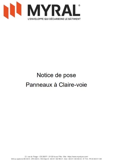 Notice Claire-voie