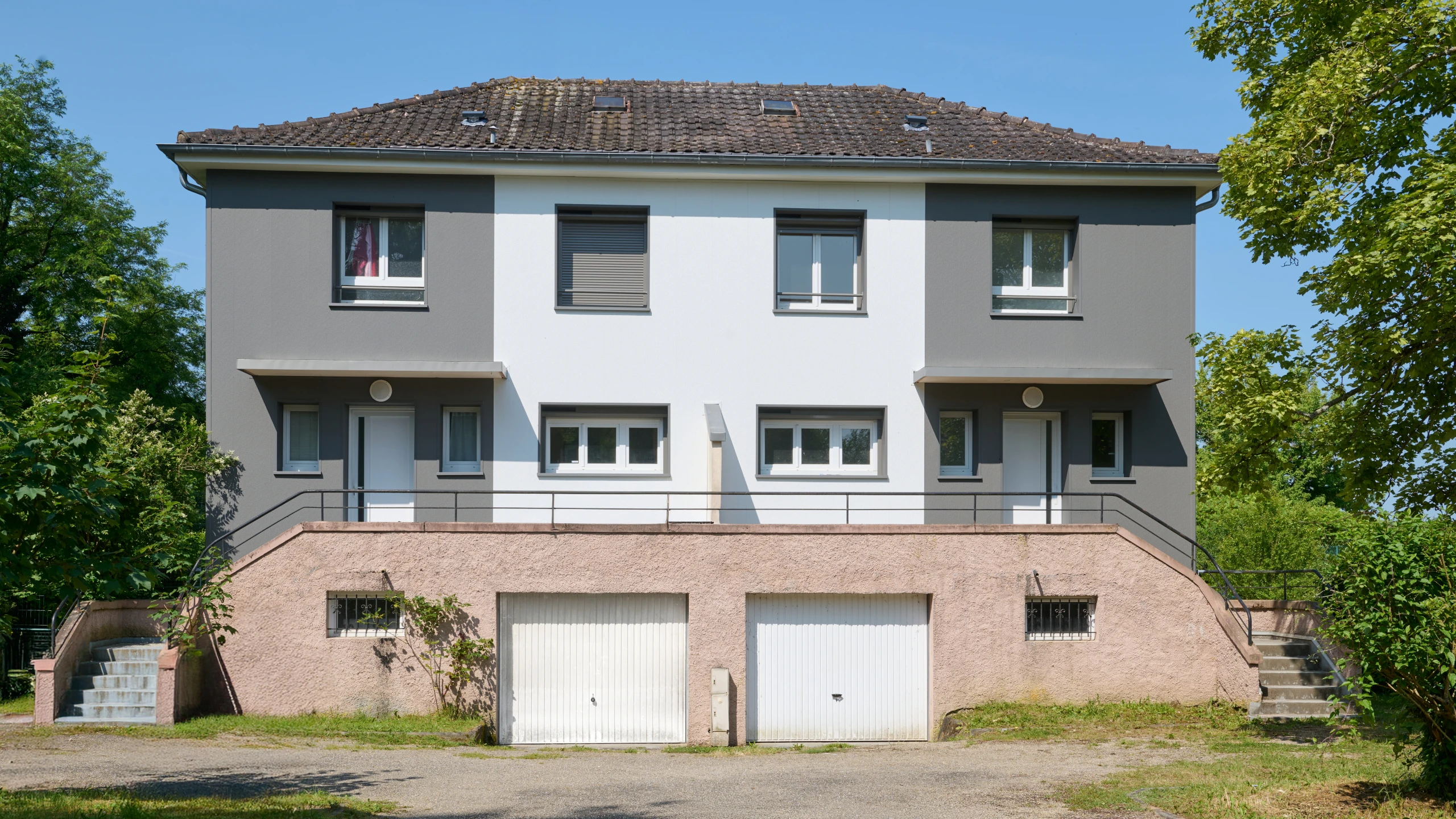 Isolation Logements individuels groupés à Gerstheim (67) - Rénovation de 5 maisons EDF Hydro