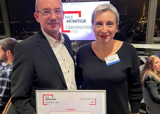 Myral honoré par le Trophée du Prix Moniteur de la Construction 2022 !
