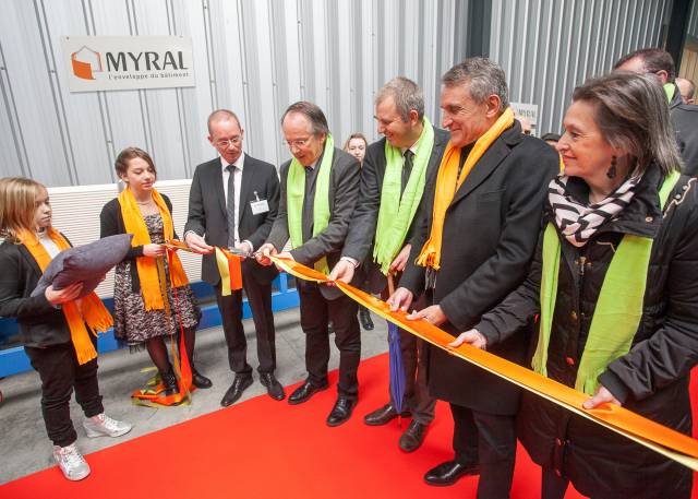 Myral inaugure sa nouvelle ligne de production à Is-sur-Tille (21)