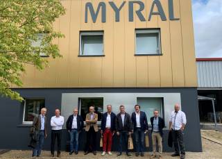 Myral, isolation, aluminium, acier, délégation, experts